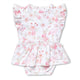 Flamingos Short Sleeve Organic Dress - Thumbnail 2