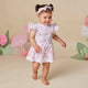 Flamingos Short Sleeve Organic Dress - Thumbnail 10