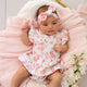 Flamingos Short Sleeve Organic Dress - Thumbnail 3