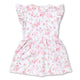 Flamingos Short Sleeve Organic Dress - Thumbnail 8
