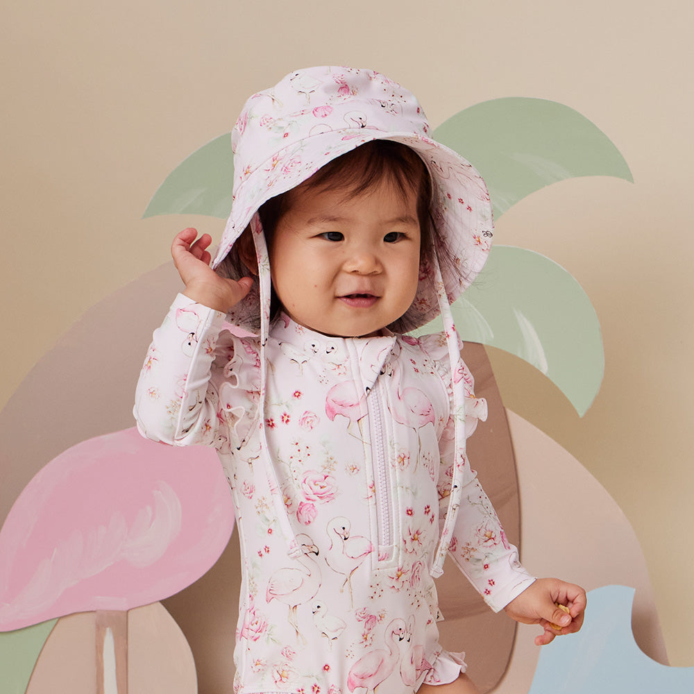 Flamingos Swim Hat - View 3