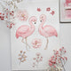 Flamingos Organic Hooded Baby Towel - Thumbnail 4