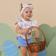 Flopsy Bunnies Short Sleeve Organic Bodysuit with Frill - Thumbnail 9
