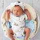 Flopsy Bunnies Short Sleeve Organic Bodysuit with Frill - Thumbnail 13
