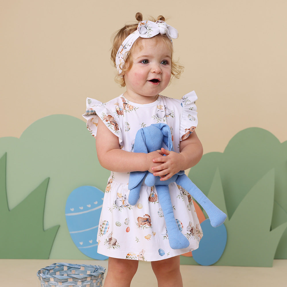 Flopsy Bunnies Short Sleeve Organic Dress - View 11