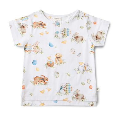 Flopsy Bunnies Organic Short Sleeve Top | Snuggle Hunny