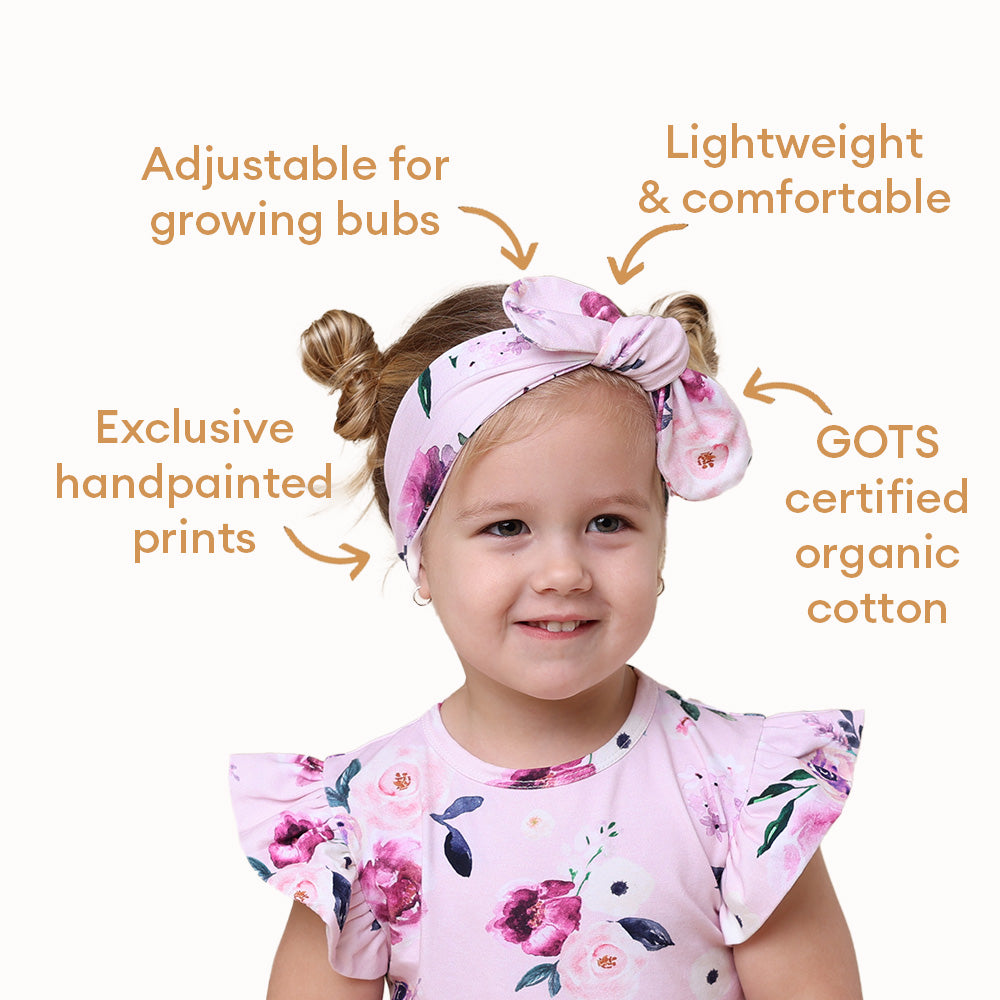Floral Kiss Organic Topknot - View 4