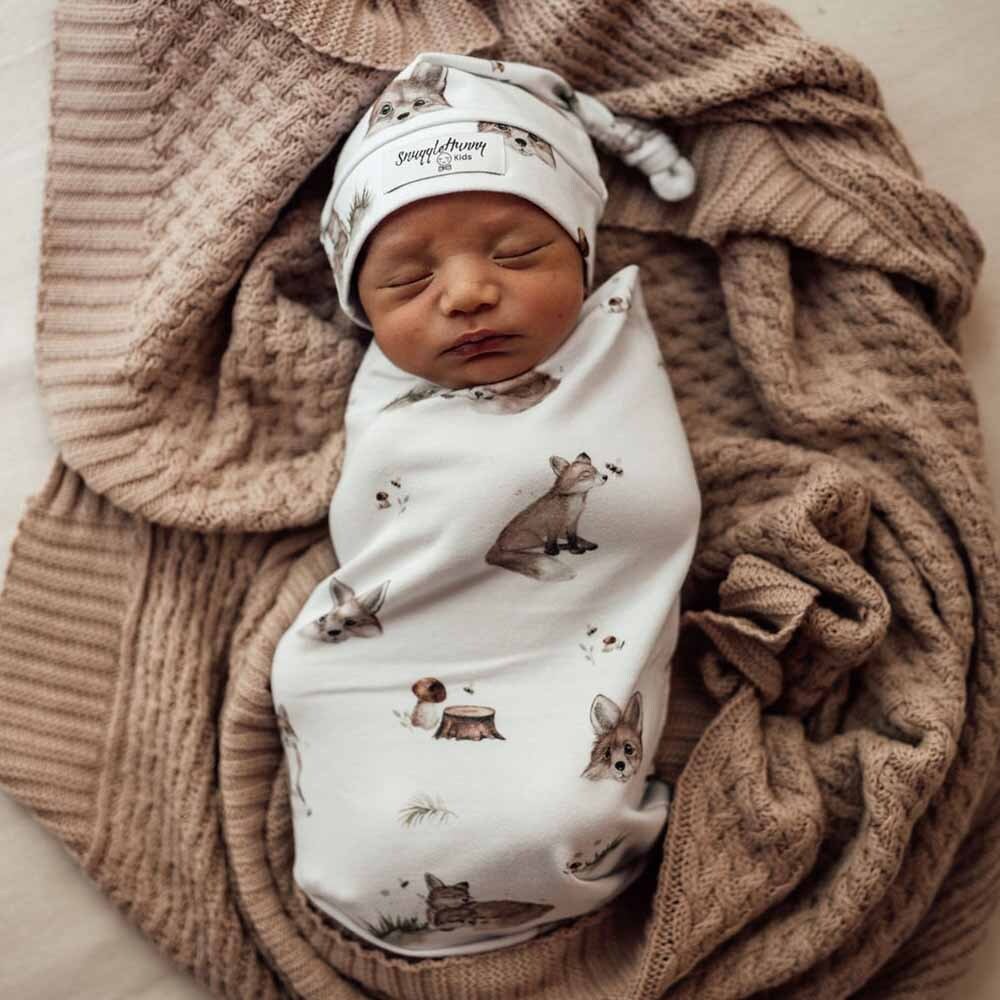 Fox 2025 swaddle blanket