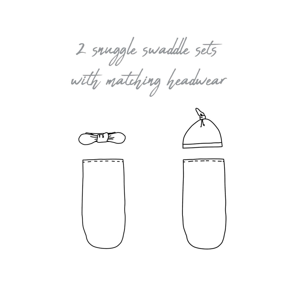 2 Pack Snuggle Swaddle Set - View 5