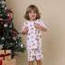 Gingerbread Organic Kids PJ Set | Snuggle Hunny