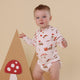 Gnomes Long Sleeve Organic Bodysuit - Thumbnail 5