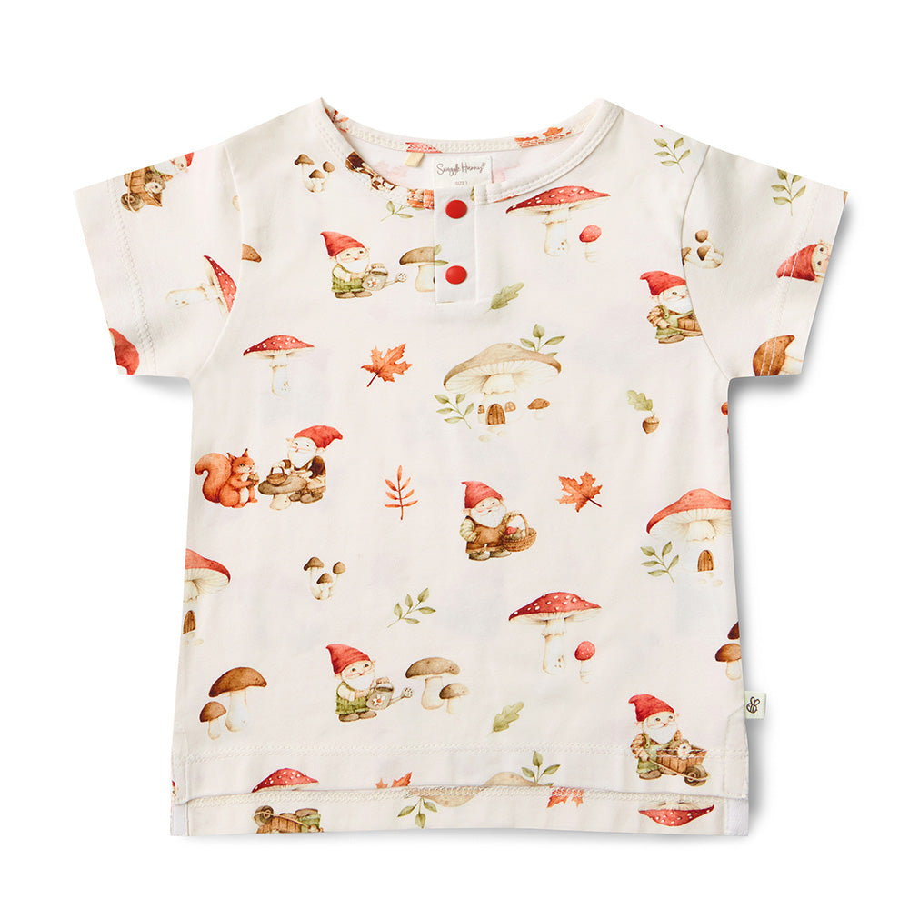 Gnomes Organic Short Sleeve Top - View 2