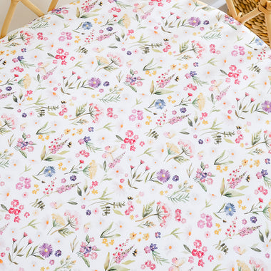 Gracie Organic Bassinet Sheet / Change Pad Cover | Snuggle Hunny