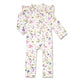 Gracie Organic Snugglesuit Convertible Romper with Frill - Thumbnail 2