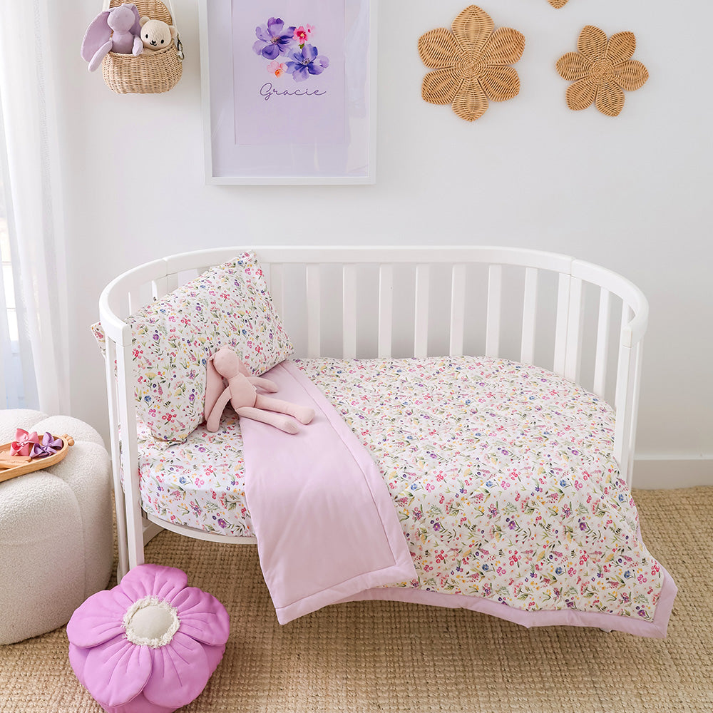 Bundle - Gracie Cot Comforter & Toddler Pillowcase - View 1