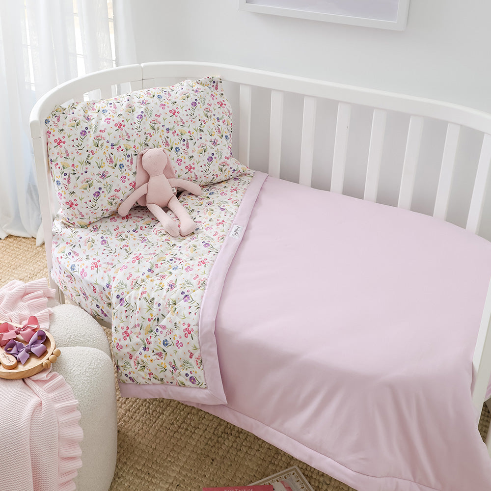 Bundle - Gracie Cot Comforter & Toddler Pillowcase - View 3