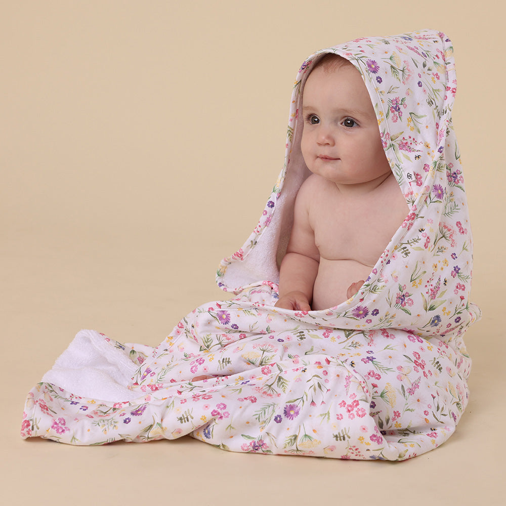 Gracie Organic Hooded Baby Towel - View 6