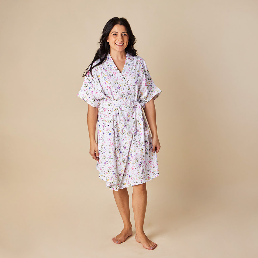 Gracie Organic Maternity Robe - View 14