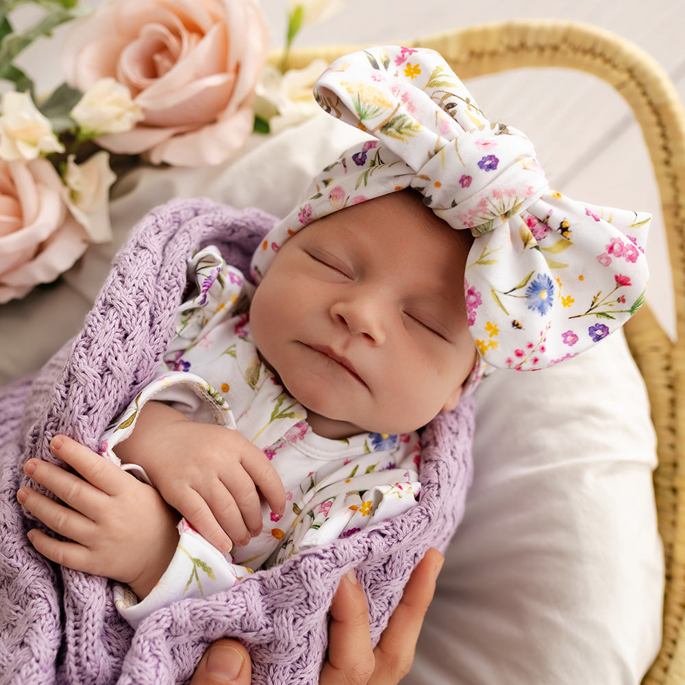 Gracie Organic Oversized Bow - View 1