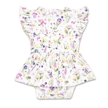 Gracie Short Sleeve Organic Dress | Snuggle Hunny