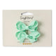 Baby Green Piggy Tail Hair Clips - Pair-Snuggle Hunny