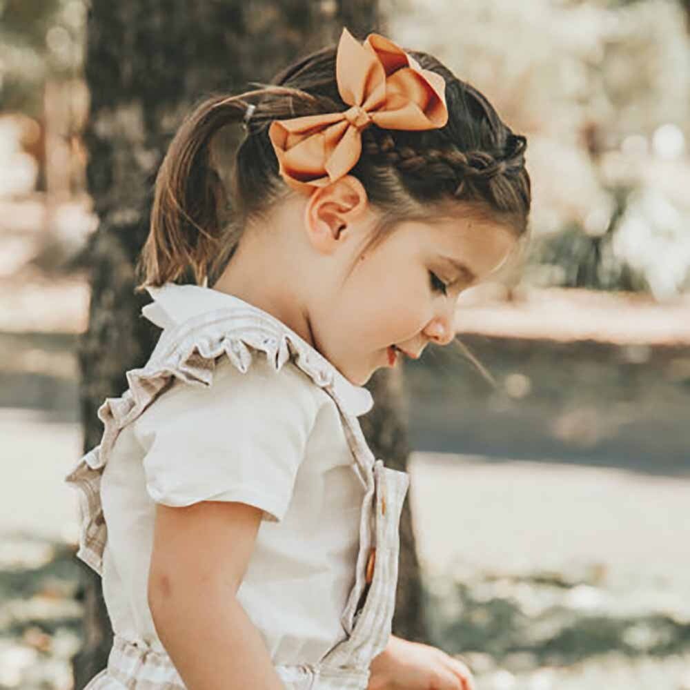 Little Girls Hairstyle – Cute Hair Bow Tutorial