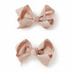 Nude Piggy Tail Hair Clips - Pair-Snuggle Hunny