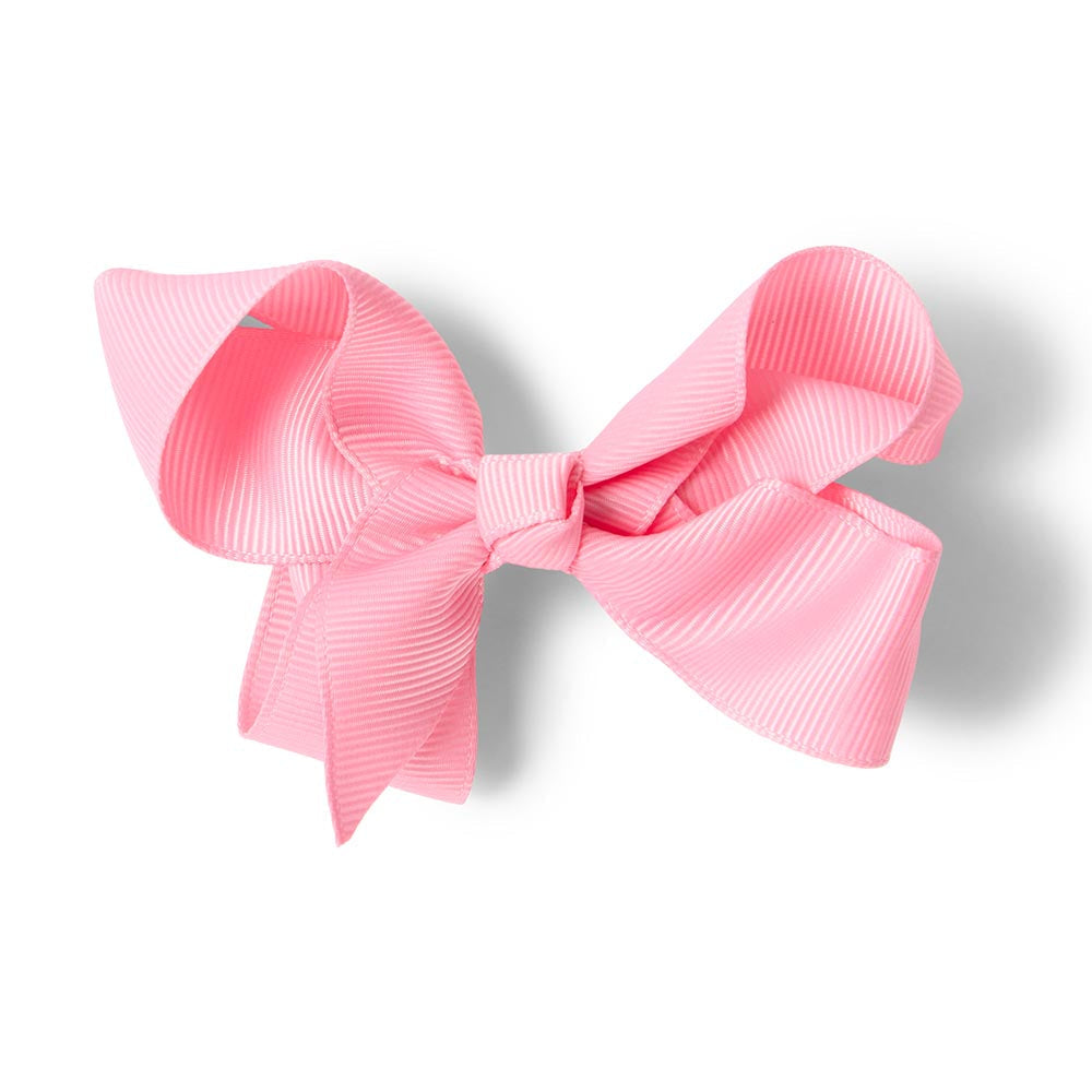 Hair Bow Clips - Sherbet Pink Bow Hair Clip