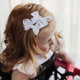 White Piggy Tail Hair Clips - Pair - Thumbnail 1