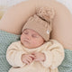 Hazelnut Organic Baby Knit Beanie - Thumbnail 1
