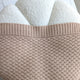 Hazelnut Diamond Knit Organic Baby Blanket - Thumbnail 9