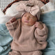 Hazelnut Oversized Cotton Knit Jumper - Thumbnail 4