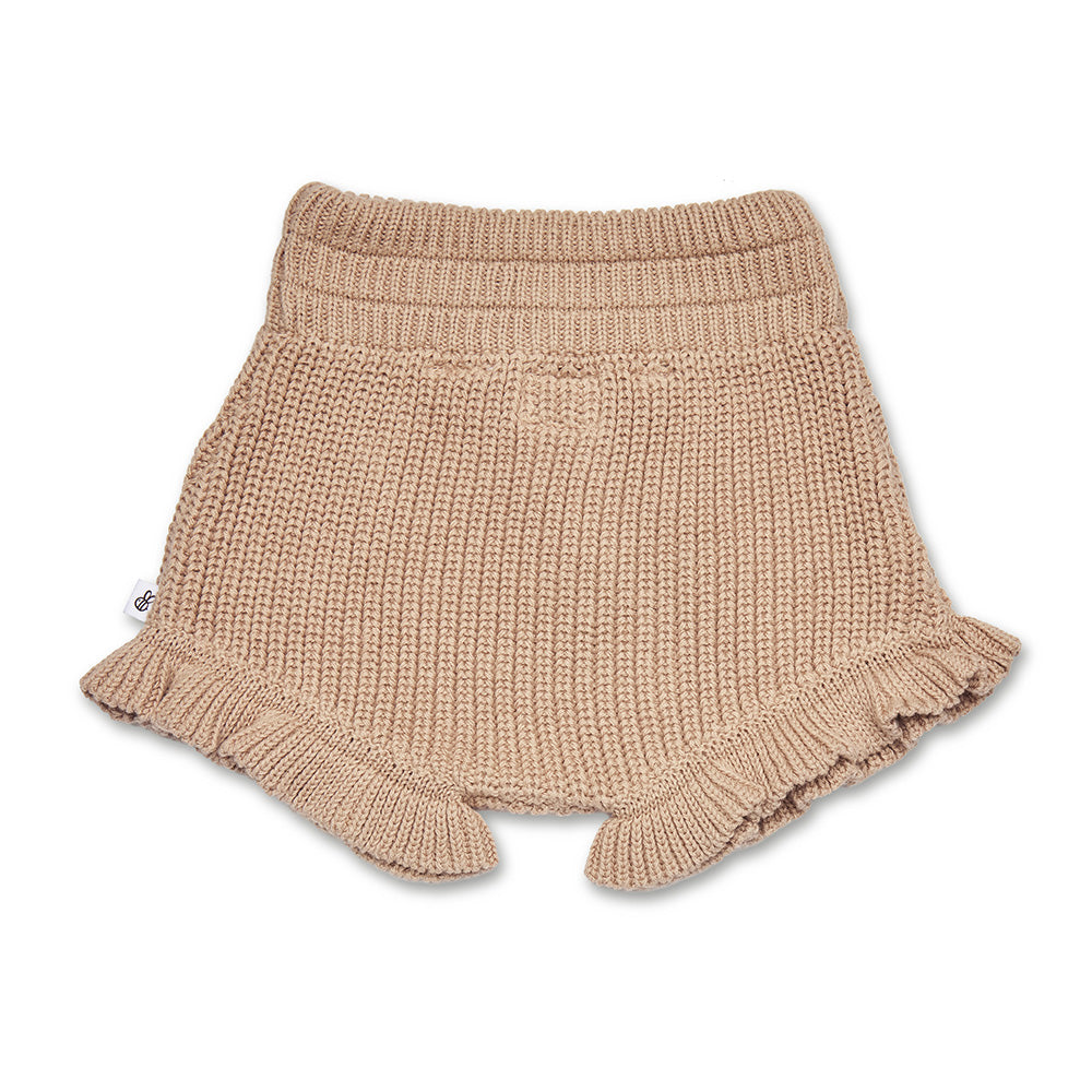 Hazelnut Organic Cotton Knit Bloomers - View 5