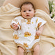 Highland Cows Organic Oversized Romper - Thumbnail 15