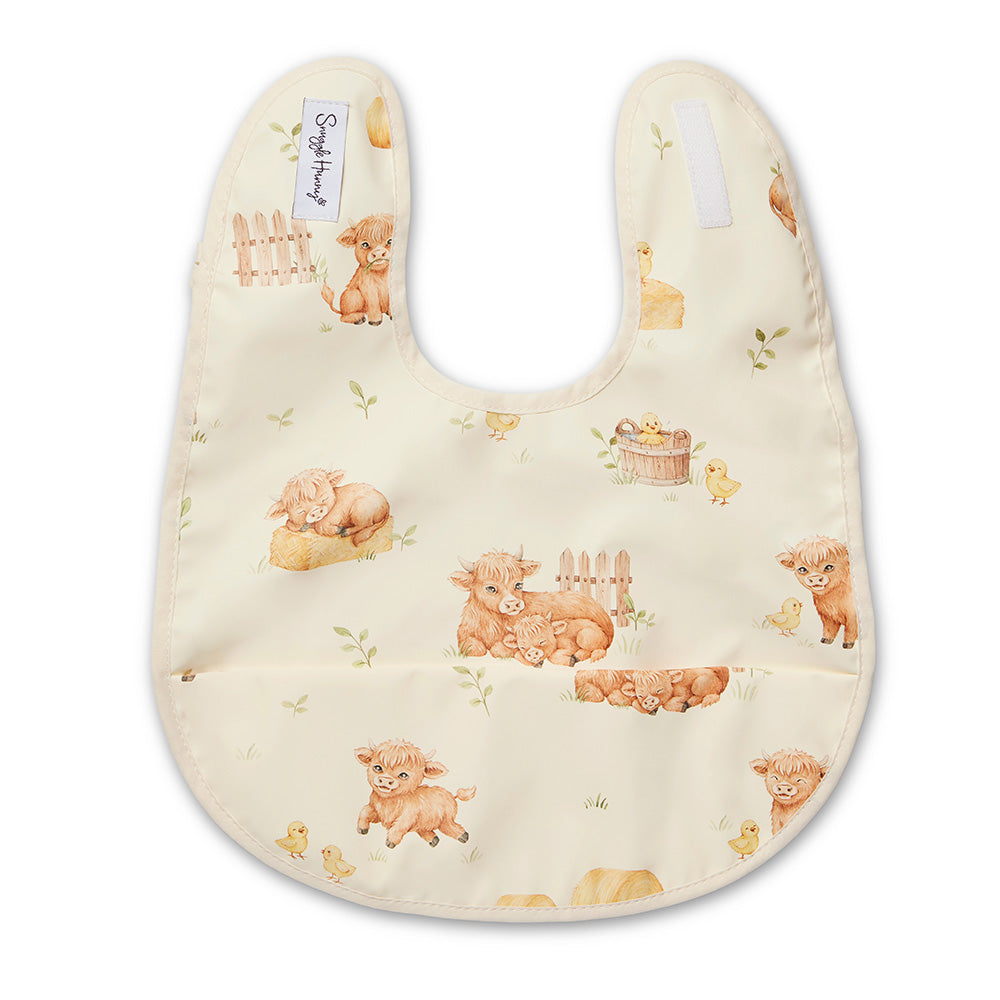 Highland Cows Snuggle Bib - View 2