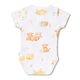 Highland Cows Short Sleeve Organic Bodysuit - Thumbnail 10