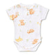 Highland Cows Short Sleeve Organic Bodysuit - Thumbnail 2