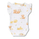 Highland Cows Short Sleeve Organic Bodysuit with Frill - Thumbnail 11