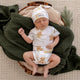 Highland Cows Short Sleeve Organic Bodysuit - Thumbnail 1