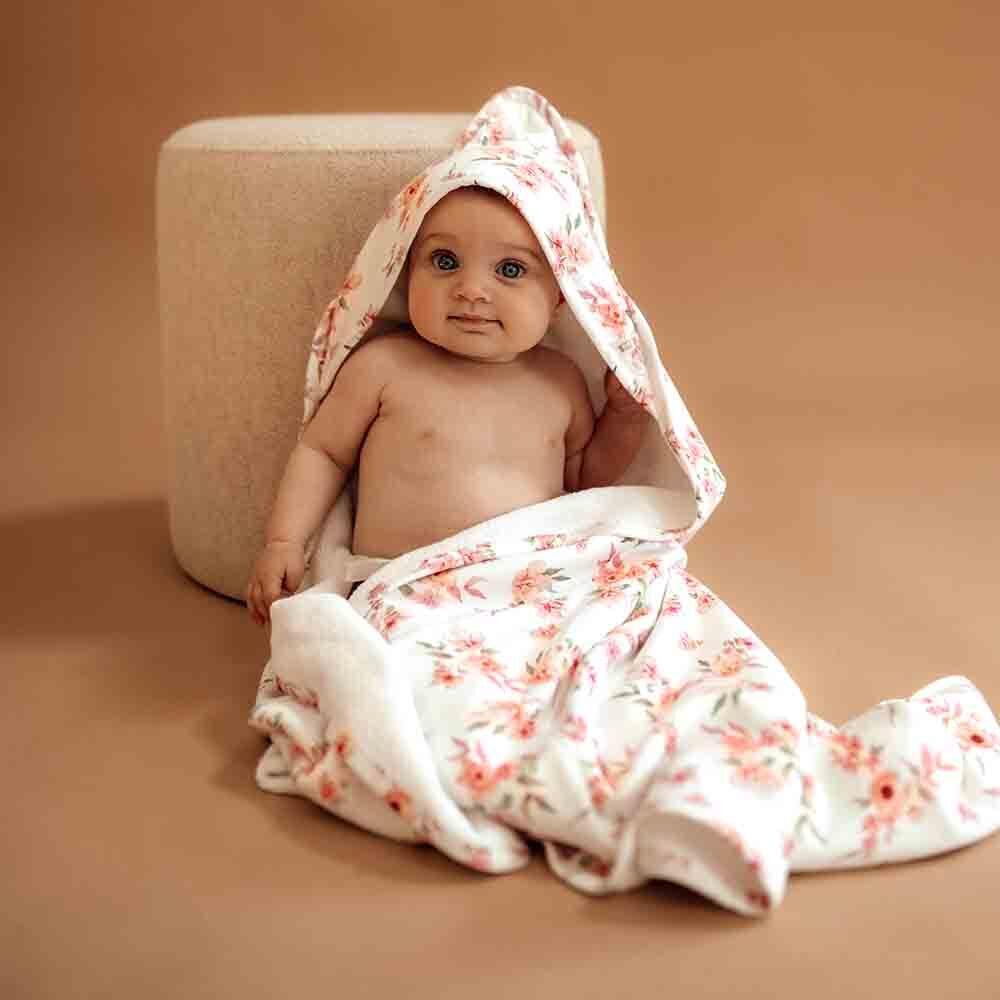 Camille Organic Hooded Towel - View 5