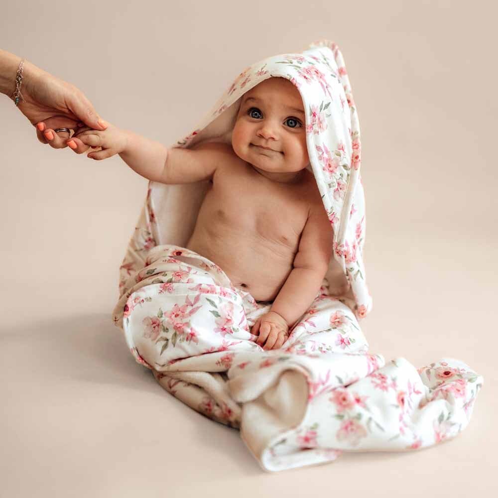 Camille Organic Hooded Towel - View 6