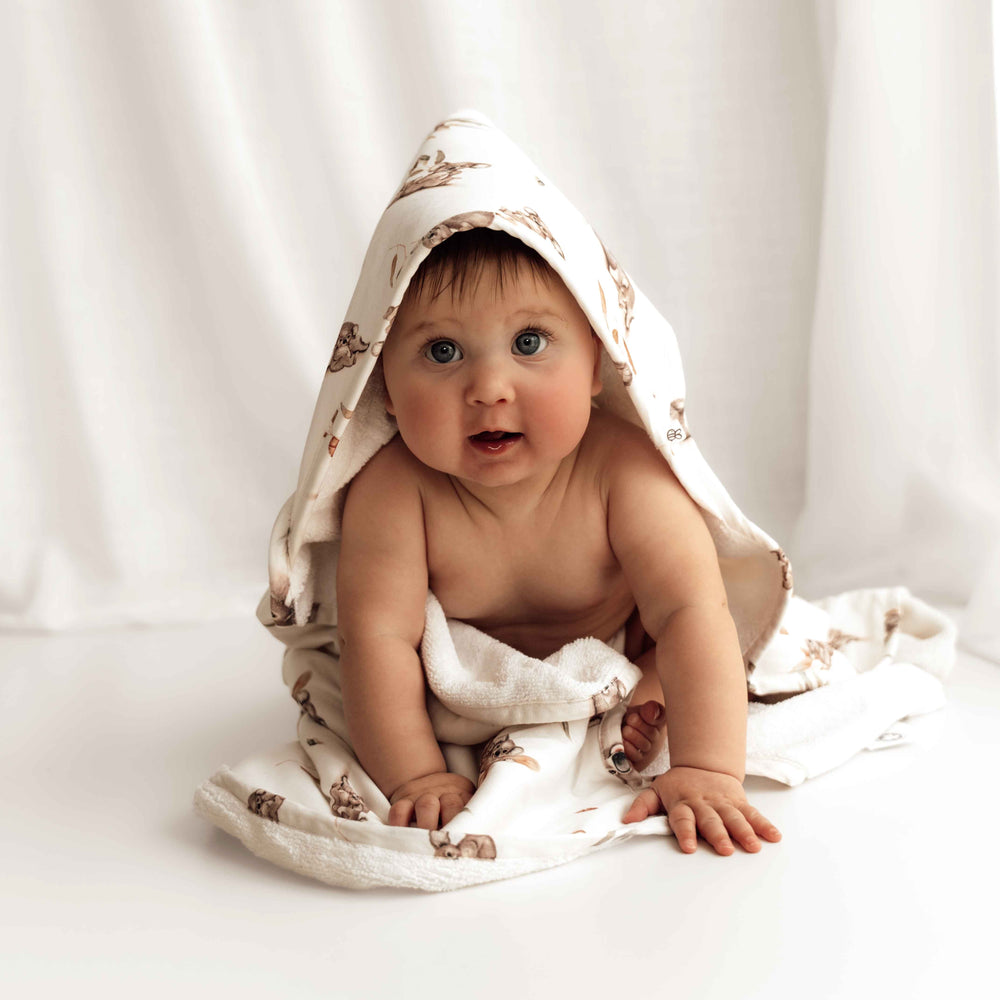 Koala Organic Hooded Baby Towel - View 6