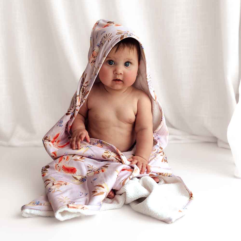 Major Mitchell Organic Baby Towel & Wash Cloth Set - View 5