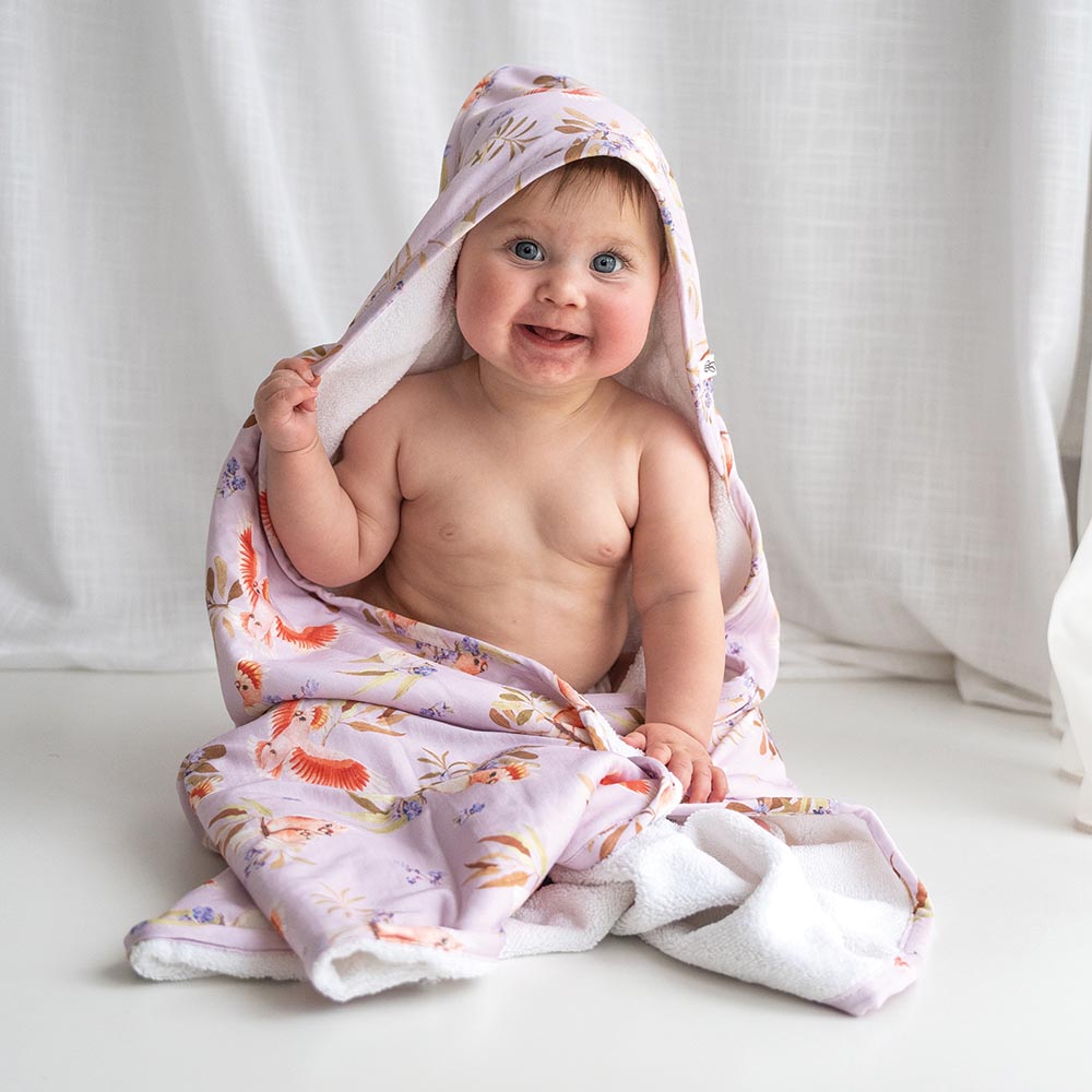 Major Mitchell Organic Hooded Baby Towel - View 1