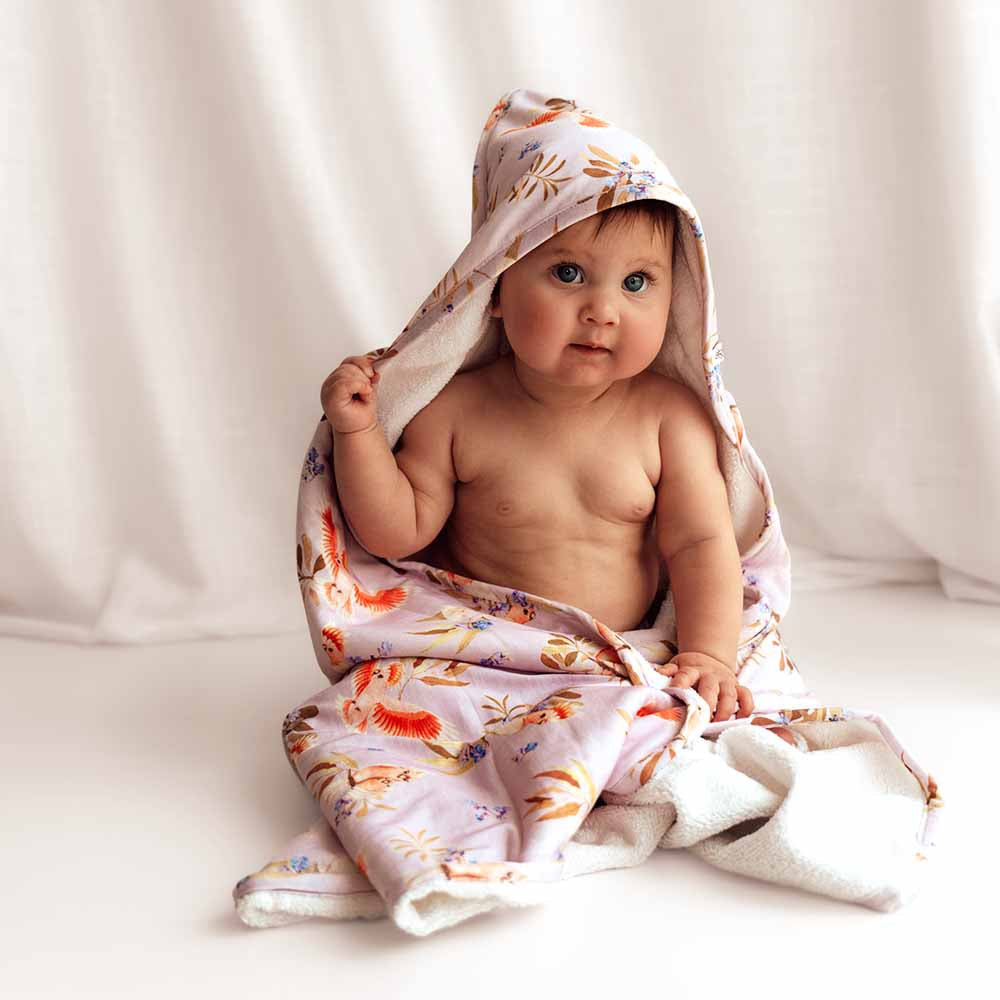 Major Mitchell Organic Hooded Baby Towel - View 5