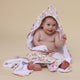 Isla Organic Hooded Baby Towel - Thumbnail 9