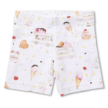 Ice Creams Organic Bike Shorts | Snuggle Hunny