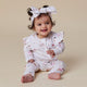 Ice Creams Organic Snugglesuit Convertible Romper with Frill - Thumbnail 9