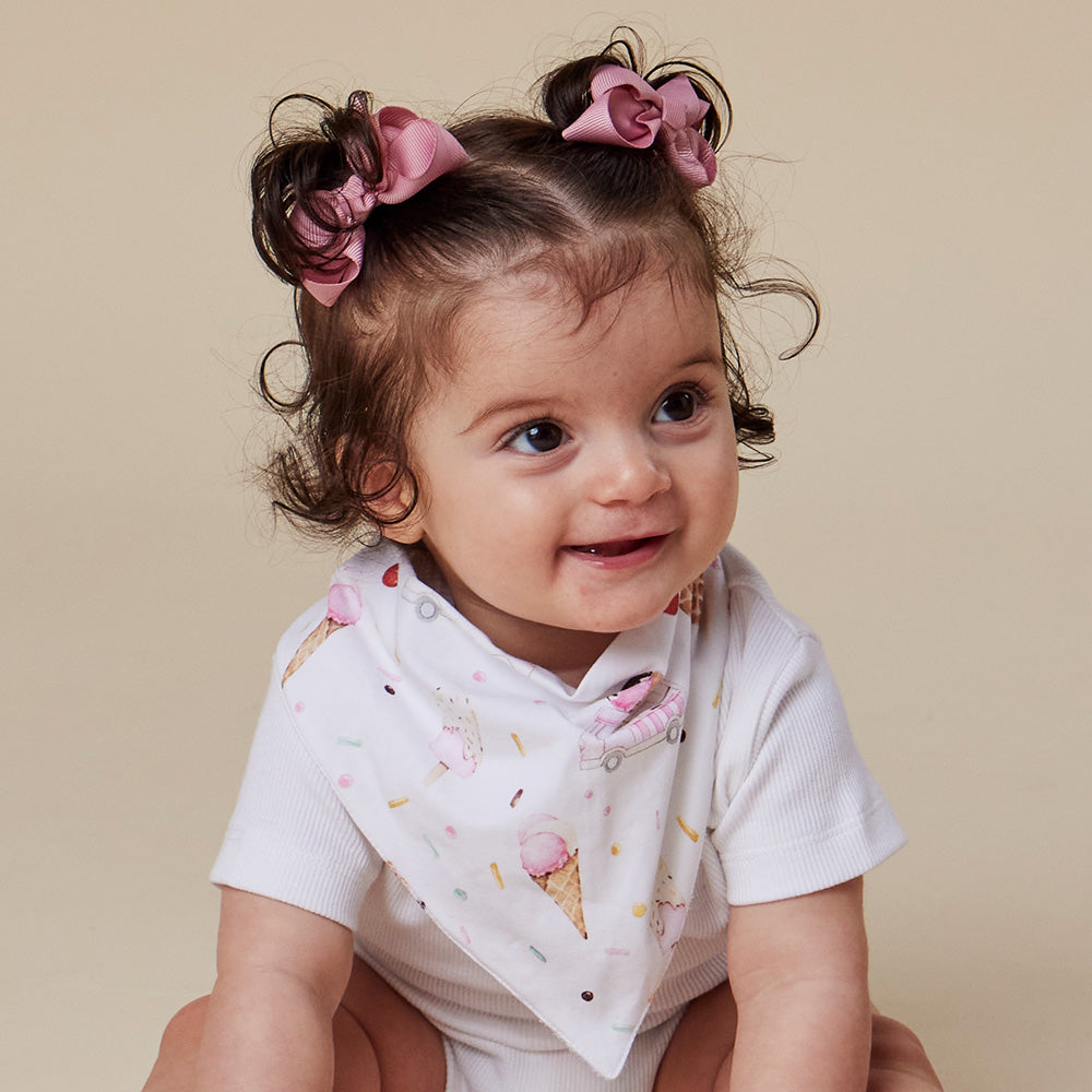 Ice Creams Organic Dribble Bib - View 6