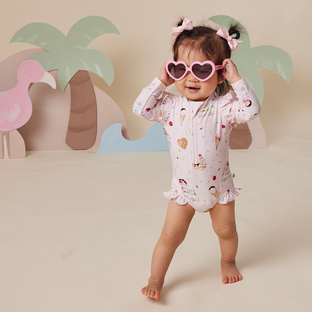 Ice Creams Frill Swimsuit - View 6